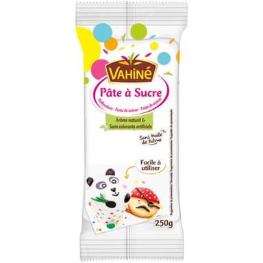 Vahine Pâte à sucre blanche, 250g