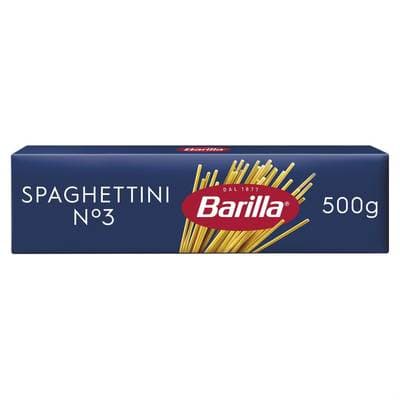 Barilla Pâtes Spaghettini N°3, 500g