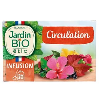 Jardin Bio Etic Infusion Circulation Bio, 20 sachets