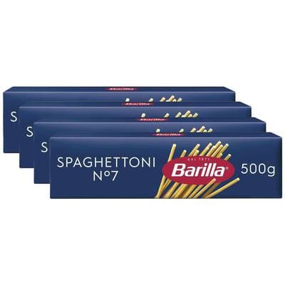 Barilla Pâtes Spaghettoni N°7, Lot de 4x500g