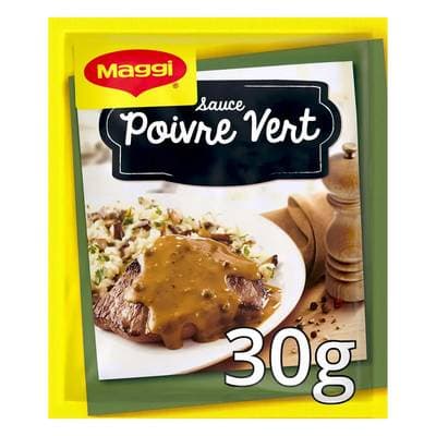 Maggi Sauce poivre vert déshydratée en sachet, 30g
