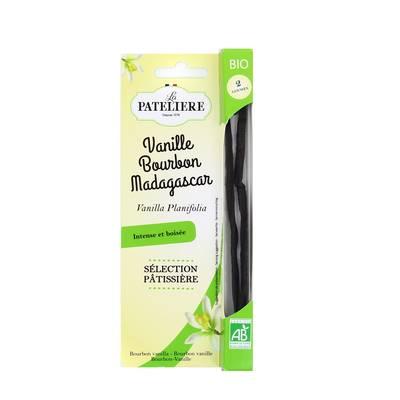 La Patelière - Gousse Vanille Bourbon Bio x2