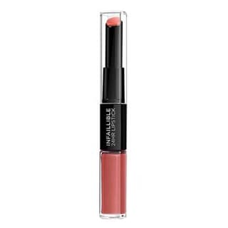 L'Oréal Rouge à lèvres Longue tenue, Teinte Corail Constant (404) Infaillible