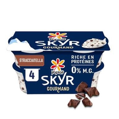 Yoplait Skyr Stracciatella, 4X120g