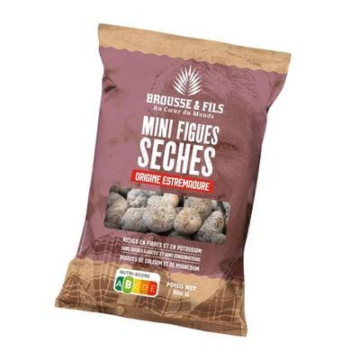 Brousse & Fils Mini Figues Sèches, 500g