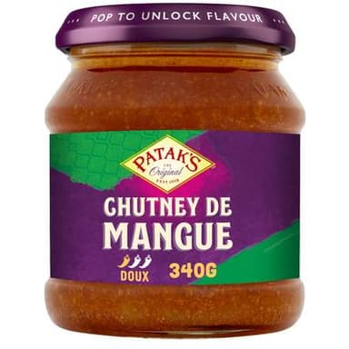 Patak's Original Chutney à la mangue doux, 340g