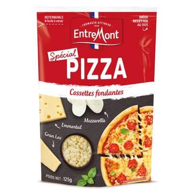 Entremont Fromage rapé spécial Pizza, 125g