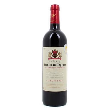 Saint Emilion Grand Cru AOC Château Moulin de Bellegrave, 75cl