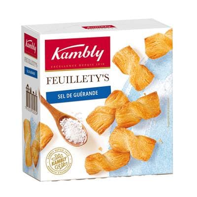 Kambly Feuillety's Sel de Guérande, 80g