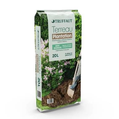 Truffaut Terreau plantation - Arbres, Arbustes, Frutiers, Rosiers, Vivaces, 20L