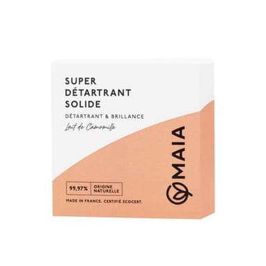 Maïa Super détartrant naturel solide Lait de Camomille, 100G