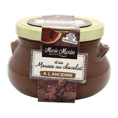Marie Morin Mousse au chocolat à l'ancienne, 400g