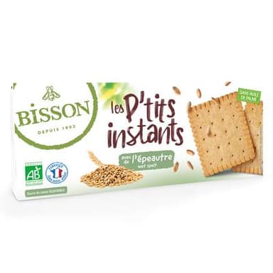 Bisson Biscuit P'tits Instants épeautre bio, 155g
