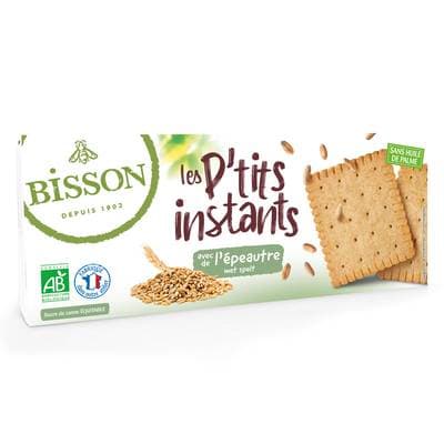 Bisson Biscuit P'tits Instants épeautre bio, 155g