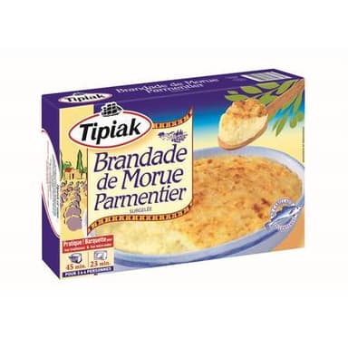 Tipiak Brandade de morue parmentier, 1,05g