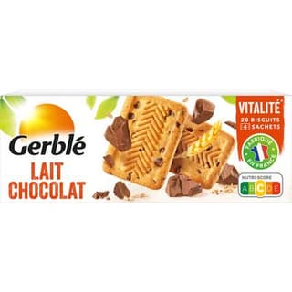 Gerblé Vitalité 20 Biscuits Lait Chocolat, 230g