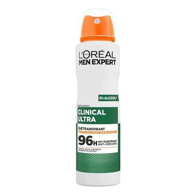 L'Oréal Men Expert Déodorant Spray Homme Anti-transpirant, 150ml