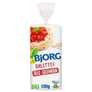 Bjorg Galettes de riz quinoa bio, 130g