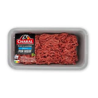 Charal Haché pur bœuf 5%mg, 500g