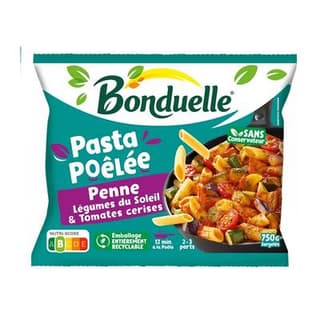 Bonduelle Poêlée pennes et legumes du soleil, 750g