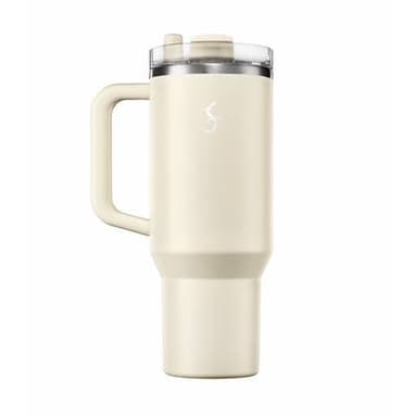 Lurch Gobelet isotherme en inox Crème Big Cup, 1,2L