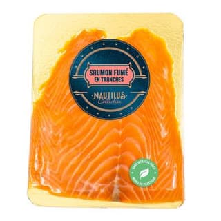 Nautilus Collection Saumon Fumé Ecosse, 4 tranches - 160g