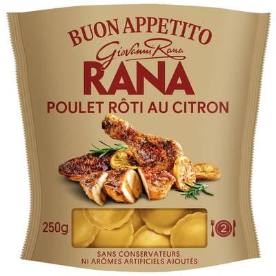 Giovanni Rana Ravioli Poulet Rôti au Citron, 250g
