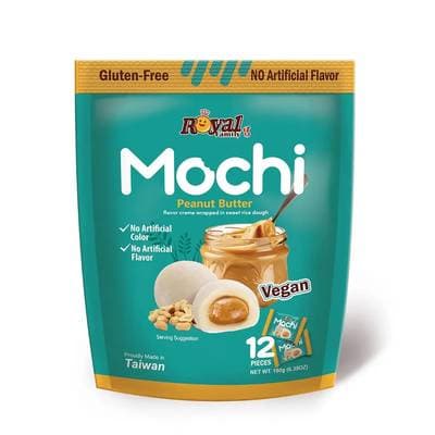 Royal Family 7 Mochi beurre de cacahuète, 180g