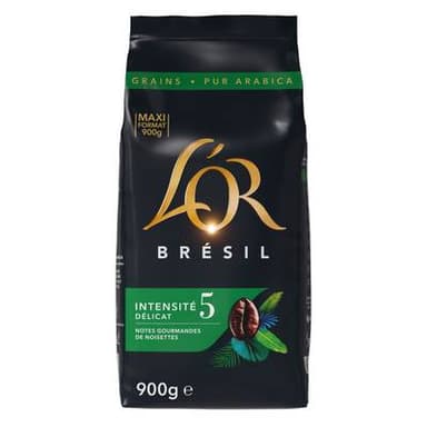 L'or Café grain origine Brésil, 900g