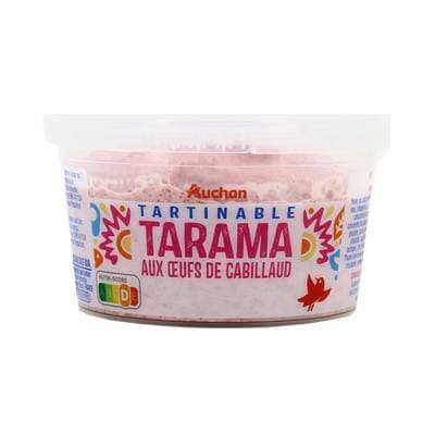 Auchan Tarama aux Oeufs de Cabillaud, 200g