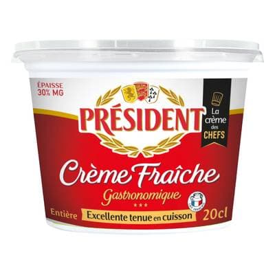 Président Crème Fraiche 30% Mg Epaisse, 20cl
