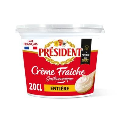 Président Crème Fraiche 30% Mg Epaisse, 20cl