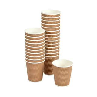 Homea Gobelet carton 23cl kraft, 25 gobelets