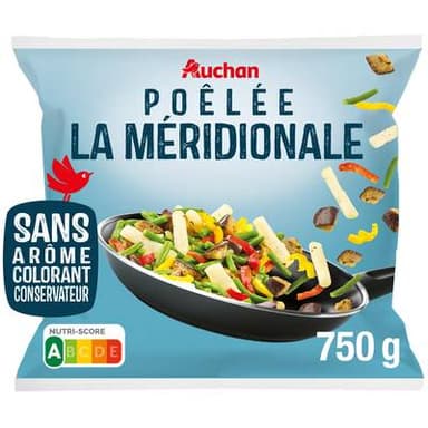 Auchan Poêlée méridionale, 750g