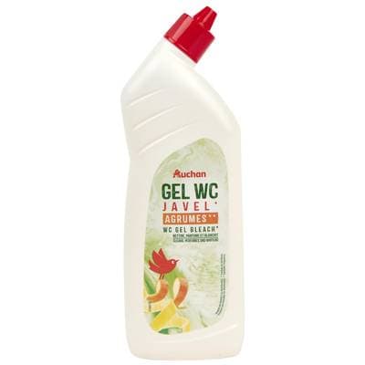 Auchan Gel WC nettoyant - agrume - avec eau de javel, 750ml
