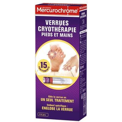 Mercurochrome Cryothérapie verrues, 38ml