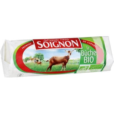 Soignon Buche de chèvre bio, 180g