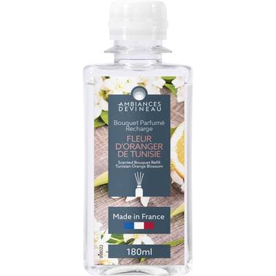 Ambiances Devineau Recharge Bouquet parfumé Fleur d'Oranger de Tunisie, 180ml