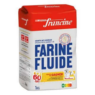 Francine Farine de Blé Fluide Type 45, 1kg