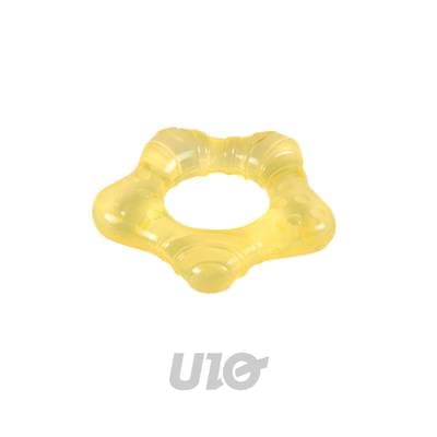 BEBE DOUCEUR Anneau de Dentition Réfrigérant Étoile 11cm Jaune, 1 pièce