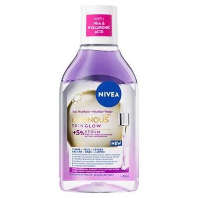 Nivea Eau micellaire visage yeux et lèvres, 400ml