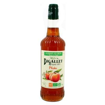Bigallet Sirop de Pêche BIO, 70cl
