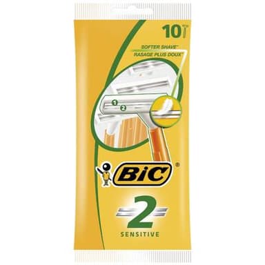 Bic Rasoirs jetables bilames sensitive 2, 10 pièces