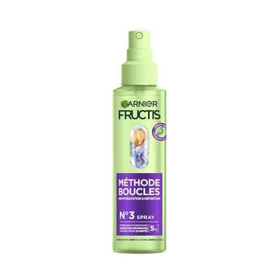 Fructis Soin Spray Méthode Boucles 48h Hydratation et Définition N°3, 150ml