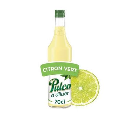 Pulco Concentré citron vert sans sucre, 70cl