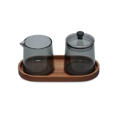 Collection Luma Pot à lait et sucrier 22cl gris Luma, 1 pièce