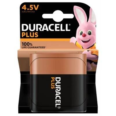 Duracell Pile 3LR12 / 4,5 V Alcaline Plus 100%, 1  pile