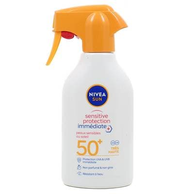 Nivea Crème solaire sensitive 50+, 250ml