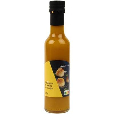 Auchan Collection Vinaigre et pulpe de mangue, 25cl