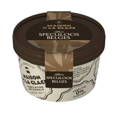 Maison de la Glace Crème glacée spéculoos, 380g